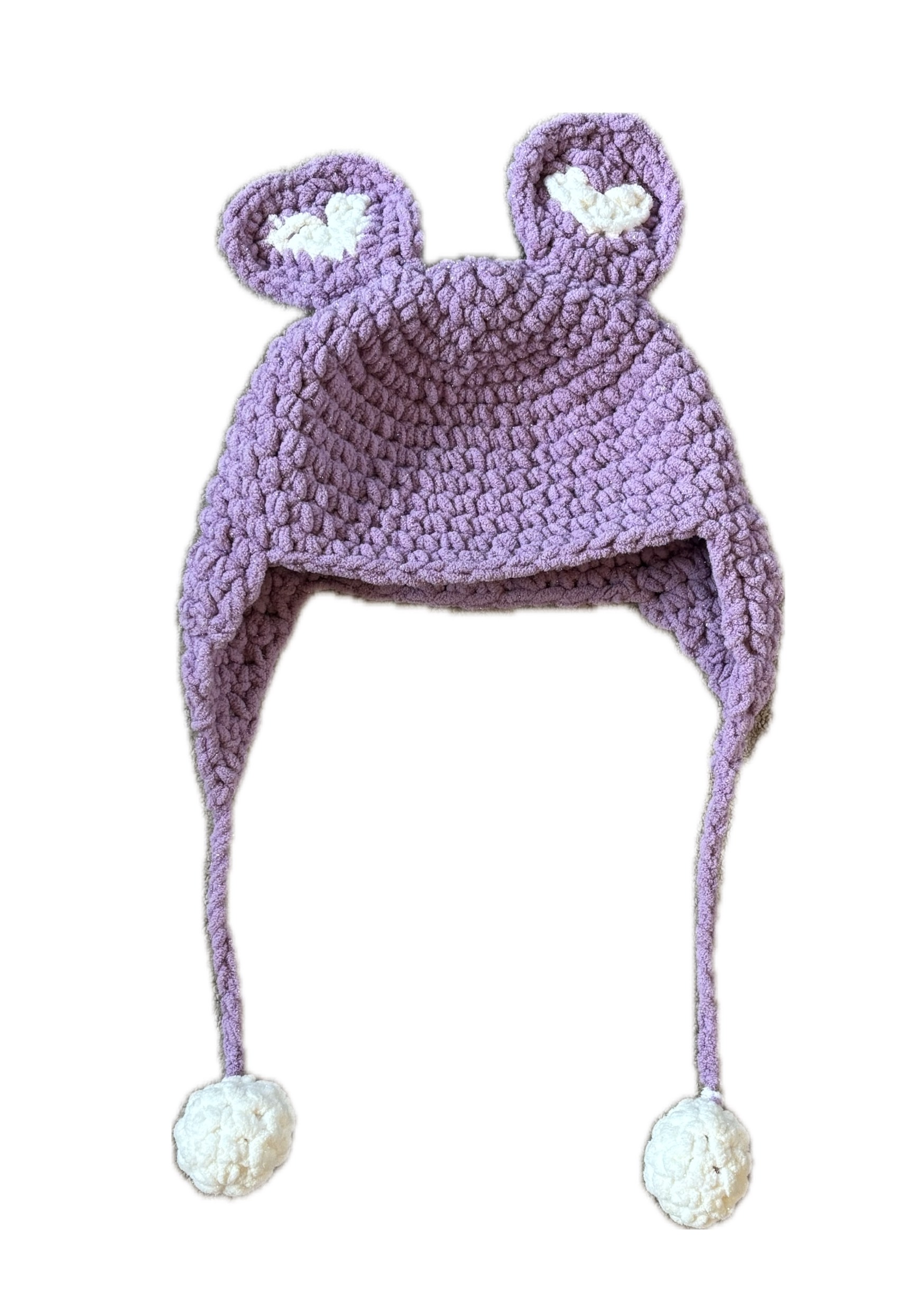 Purple Bear Hat